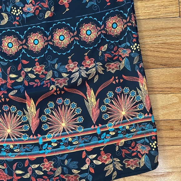 🌺 NWOT SHEIN Halter Neck Bohemian Floral dress Sz XL - Picture 9 of 12